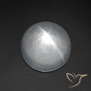 Quartz Œil de Chat Blanc naturelle Tour, 8.06 ct, Transparent