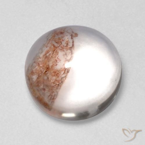 Quartz avec marcassite Multicolore naturelle Tour, 5.76 ct, Transparent