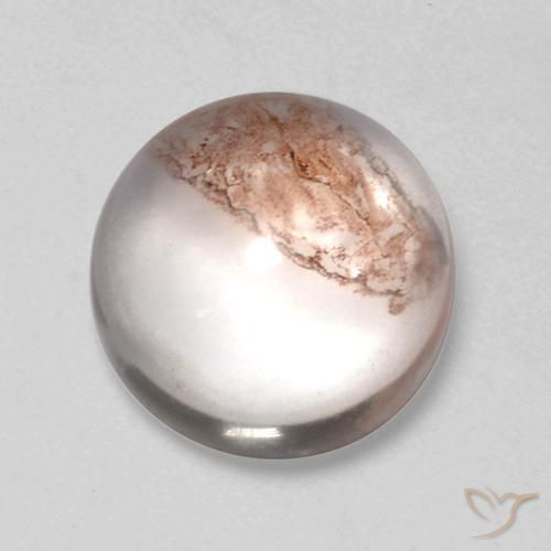 Quartz avec marcassite Multicolore naturelle Tour, 5.76 ct, Transparent