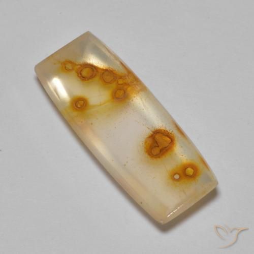 7.80ct Naturel Multicolore Quartz avec marcassite, Baquette, Transparent
