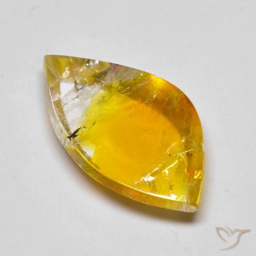 Quartz avec marcassite Multicolore naturelle Fantaisie, 5.15 ct, Transparent
