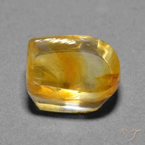 Quartz avec marcassite Multicolore naturelle Fantaisie, 12.05 ct, Transparent