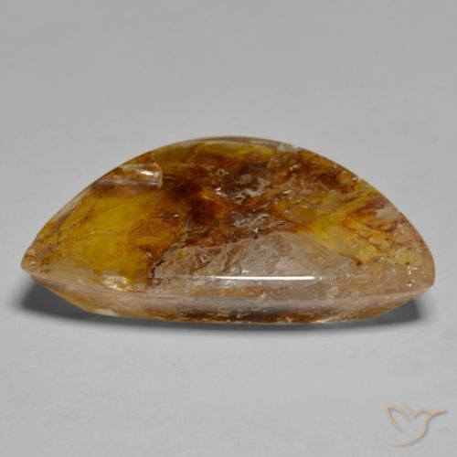 Quartz avec marcassite Multicolore naturelle Fantaisie, 30.25 ct, Transparent