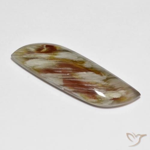 Quartz avec marcassite Multicolore naturelle Fantaisie, 20.02 ct, Opaque