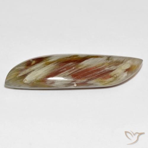 Quartz avec marcassite Multicolore naturelle Fantaisie, 20.02 ct, Opaque