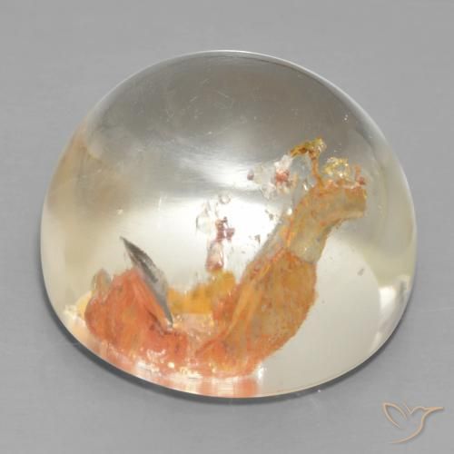 Quartz avec marcassite Multicolore naturelle Tour, 75.10 ct, Transparent
