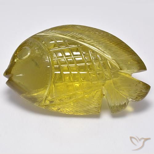 Quartz Jaune clair naturelle Fantaisie, 116.65 ct, Transparent
