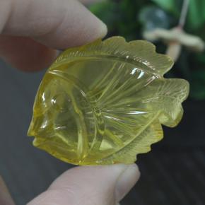 Quartz jaune naturelle forme fantaisie, 100,05 ct, transparent