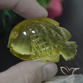 Quartz Jaune moyen naturelle Fantaisie, 90.46 ct, Transparent
