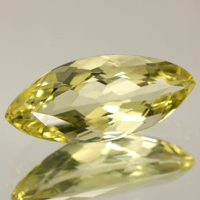 Quartz Citron naturelle Marquise, 3.00 ct, VS