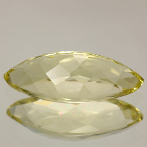 Quartz Citron naturelle Marquise, 3.00 ct, VS
