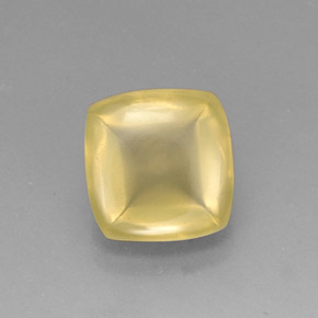 Quartz jaune naturelle transparent, 8,40 ct, transparent / translucide