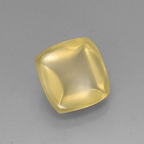 Quartz jaune naturelle transparent, 8,40 ct, transparent / translucide