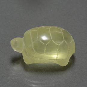 Quartz jaune naturelle forme fantaisie, 26,38 ct, translucide