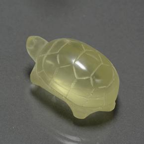 Quartz jaune naturelle forme fantaisie, 26,38 ct, translucide