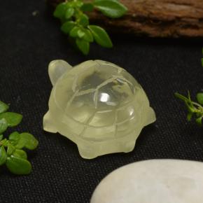 Quartz jaune naturelle forme fantaisie, 21,59 ct, translucide