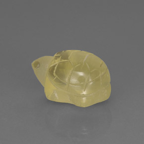 Quartz jaune naturelle transparent, 18,11 ct, transparent / translucide