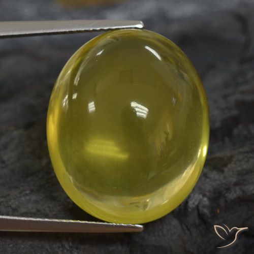 33.52ct Naturel Jaune clair Quartz, ovale, Transparent