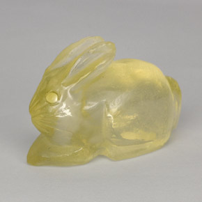 Quartz jaune naturelle transparent, 32,44 ct, transparent / translucide
