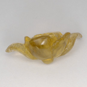 Quartz jaune naturelle transparent, 21,78 ct, transparent / translucide