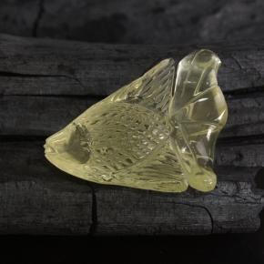 Quartz jaune naturelle forme fantaisie, 42,75 ct, transparent