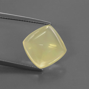 Quartz jaune naturelle transparent, 8,21 ct, transparent / translucide