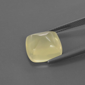 Quartz jaune naturelle transparent, 8,21 ct, transparent / translucide