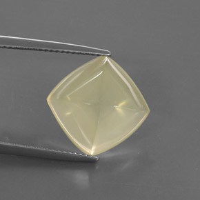 Quartz jaune naturelle transparent, 8,62 ct, transparent / translucide