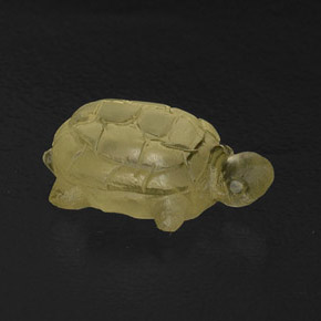 Quartz jaune naturelle transparent, 7,92 ct, transparent / translucide