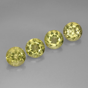 Achetez naturel ct Citron Quartz gems, Coupe roude, En provenance Brésil chez GemSelect. En stock, livraison internationale!