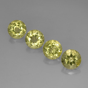 Achetez naturel ct jaune quartz gems, coupe roude, en provenance brésil chez gemselect. en stock, livraison internationale!