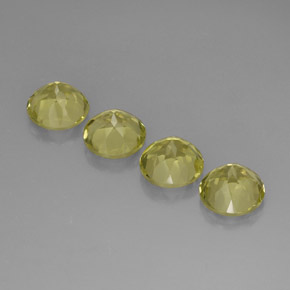 Achetez naturel ct jaune quartz gems, coupe roude, en provenance brésil chez gemselect. en stock, livraison internationale!