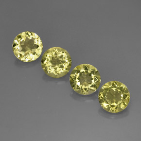Achetez naturel ct jaune quartz gems, coupe roude, en provenance brésil chez gemselect. en stock, livraison internationale!