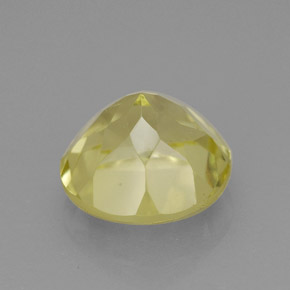 Quartz jaune naturelle coupe roude, 2,67 ct, VVS-VS