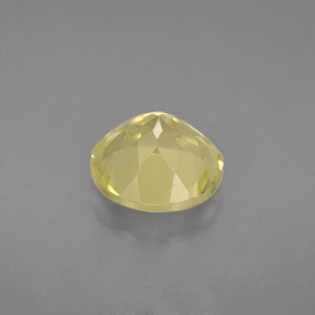 Quartz jaune naturelle coupe roude, 2,50 ct, VVS