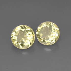 Achetez naturel ct jaune quartz gems, coupe roude, en provenance brésil chez gemselect. en stock, livraison internationale!