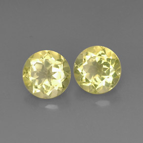 Achetez naturel ct jaune quartz gems, coupe roude, en provenance brésil chez gemselect. en stock, livraison internationale!