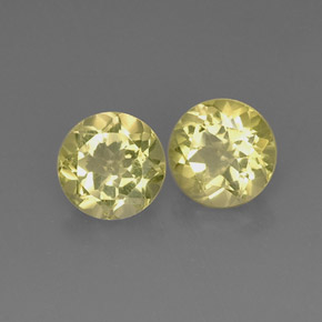 Achetez naturel ct jaune quartz gems, coupe roude, en provenance brésil chez gemselect. en stock, livraison internationale!