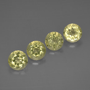 Achetez naturel ct jaune quartz gems, coupe roude, en provenance brésil chez gemselect. en stock, livraison internationale!