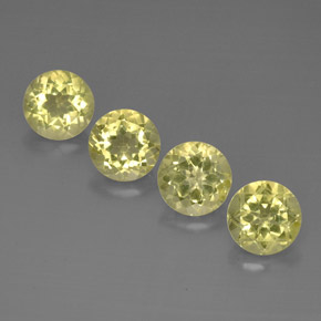 Achetez naturel ct Citron Quartz gems, Coupe roude, En provenance Brésil chez GemSelect. En stock, livraison internationale!
