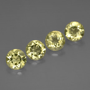 Achetez naturel ct jaune quartz gems, coupe roude, en provenance brésil chez gemselect. en stock, livraison internationale!