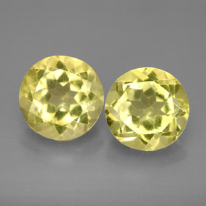 Achetez naturel ct jaune quartz gems, coupe roude, en provenance brésil chez gemselect. en stock, livraison internationale!