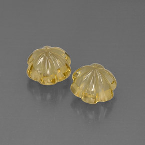 Achetez naturel ct jaune quartz gems, taille fleur, en provenance brésil chez gemselect. en stock, livraison internationale!