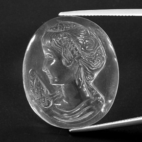 Quartz Blanc naturelle Forme fantaisie, 41.41 ct, Transparent