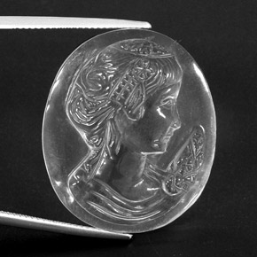 Quartz Blanc naturelle Forme fantaisie, 41.41 ct, Transparent