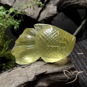 Quartz Jaune maïs léger naturelle Fantaisie, 158.20 ct, Transparent
