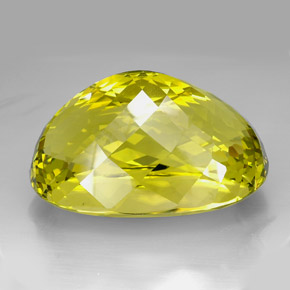 Quartz jaune naturelle coupe ovale, 604,50 ct, VVS