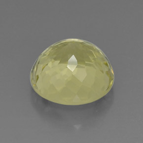 Quartz jaune naturelle coupe roude, 8,39 ct, VVS
