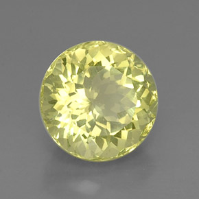 Quartz Citron naturelle Coupe roude, 8.47 ct, VVS