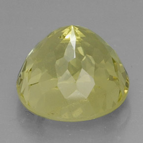 Quartz Citron naturelle Coupe roude, 9.62 ct, VS